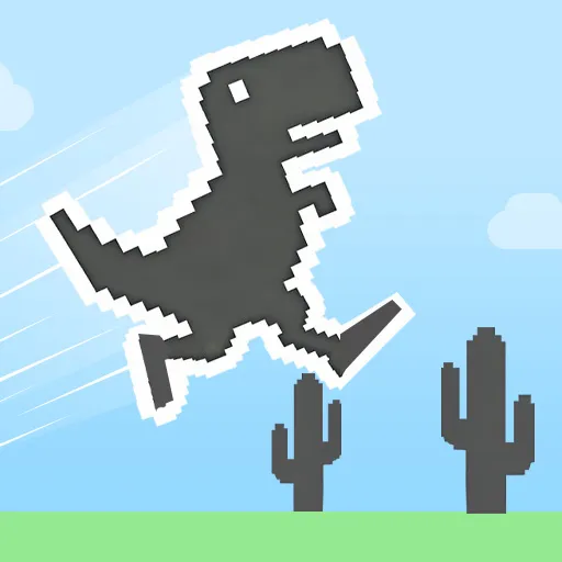 PLay Doodle Dino Run now!