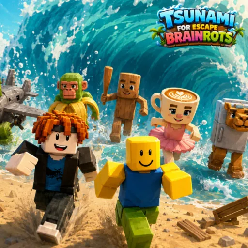 PLay Tsunami For Escape Brainrots now!